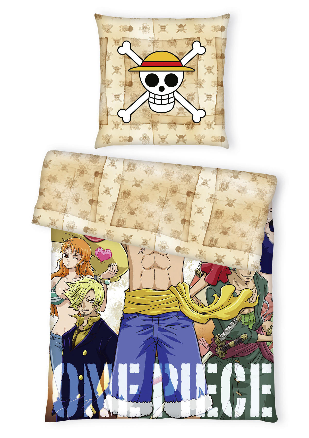 JUGENDBETTWÄSCHE One Piece Renforcé 135/200 cm  - Multicolor, Trend, Textil (135/200cm) - Herding