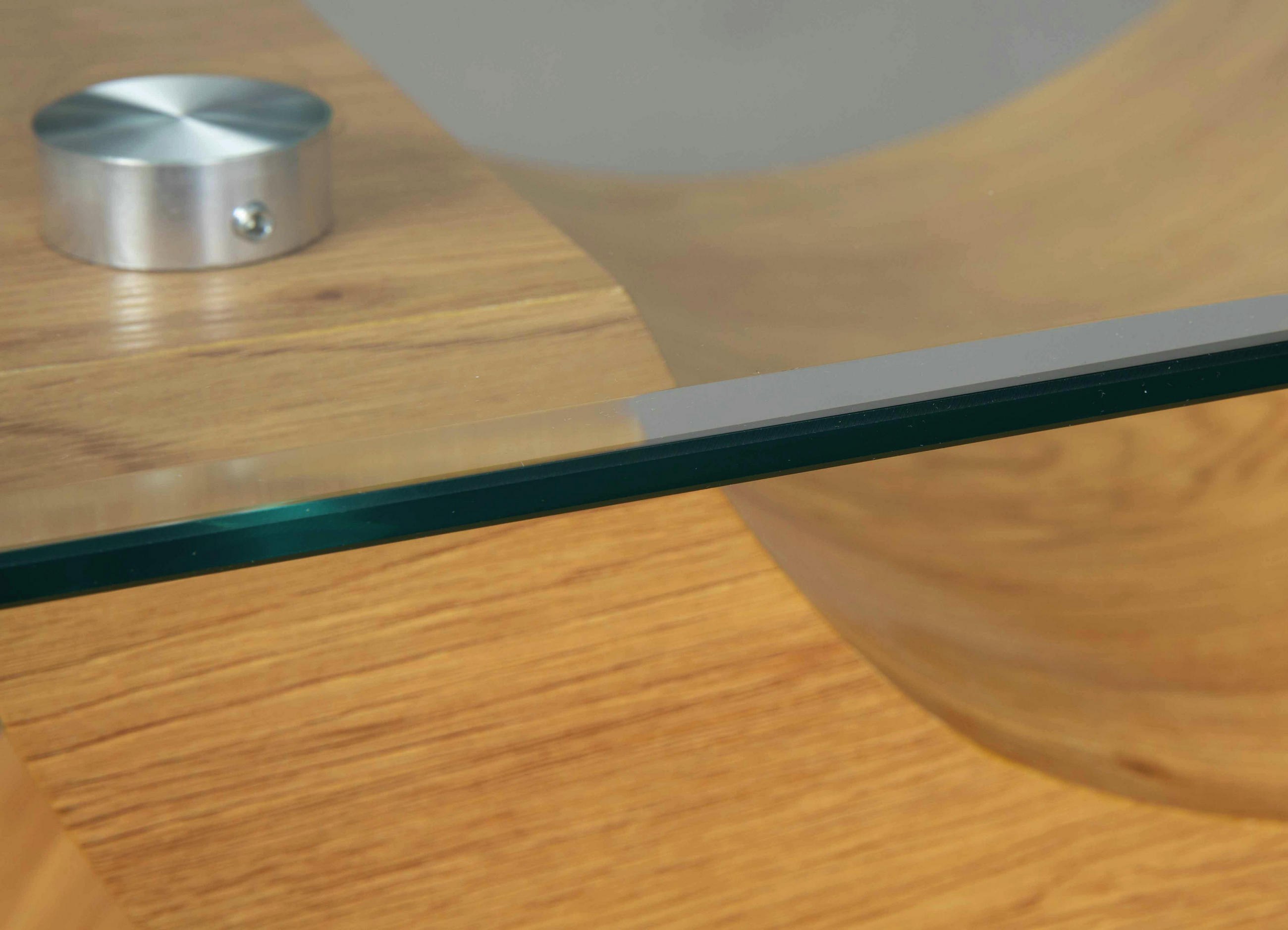 SOFFBORD i trämaterial 110/60/45 cm  - ekfärgad, Klassisk, trämaterial/glas (110/60/45cm) - MID.YOU
