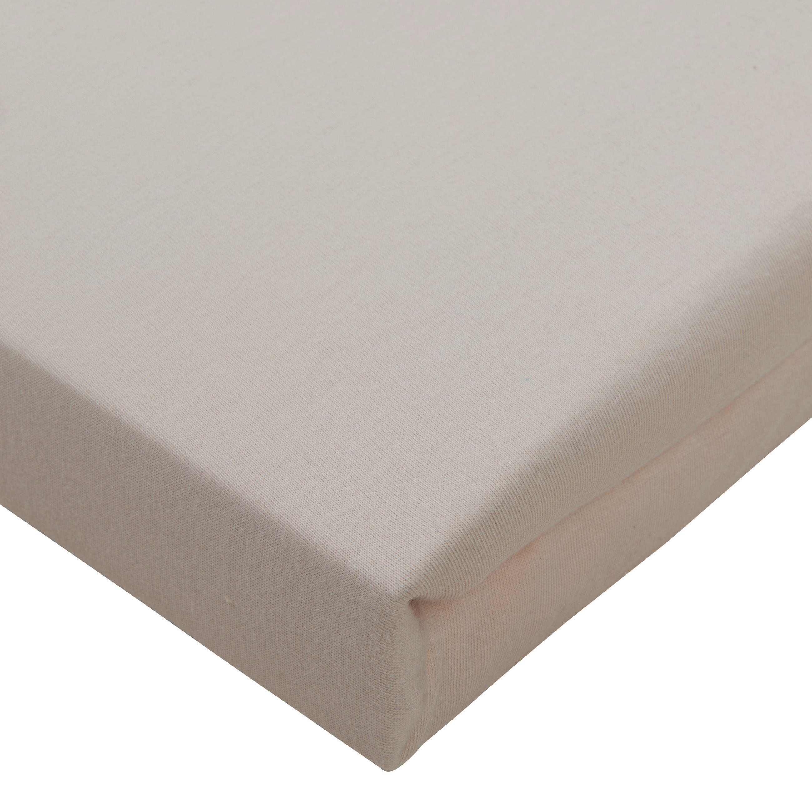 SPANNLEINTUCH 180-200/200 cm Jersey  - Sandfarben, Basics, Textil (180-200/200cm) - Bio:Vio