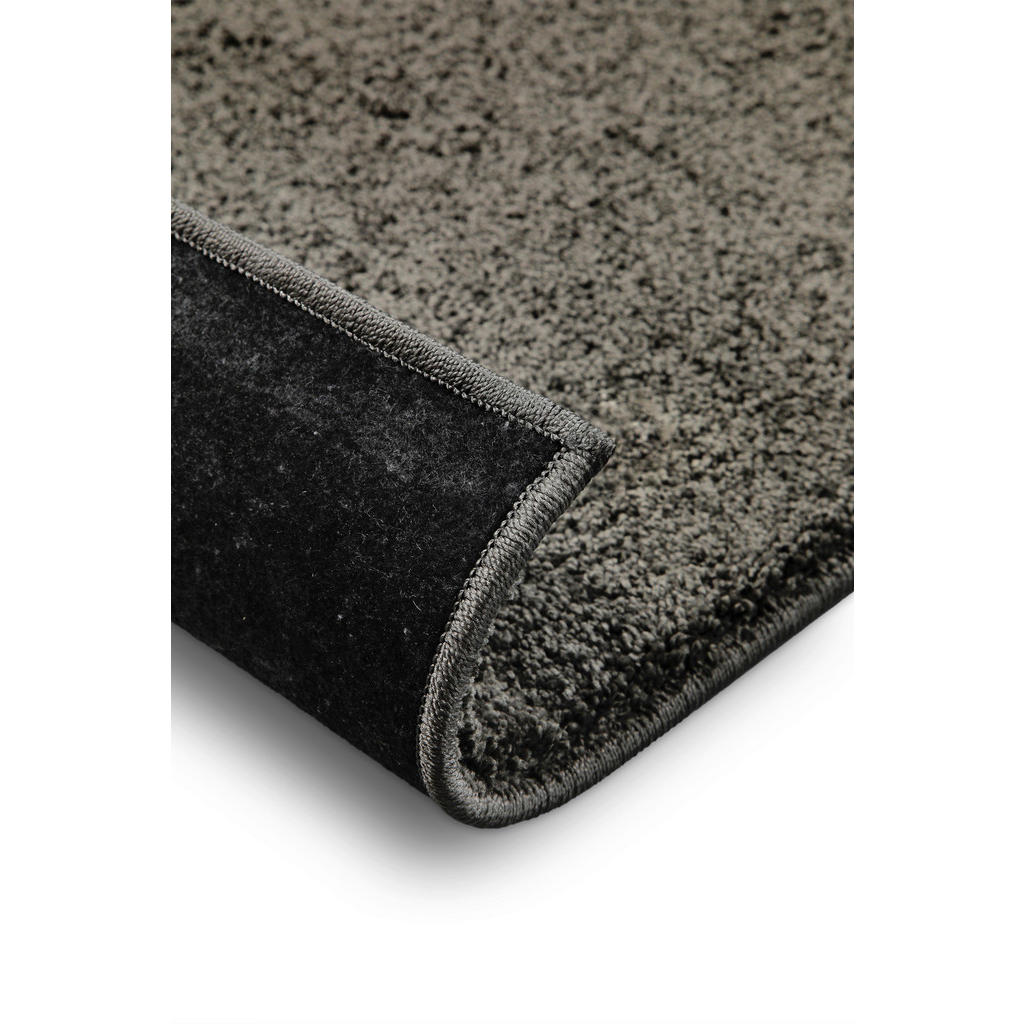 Thumbnail - Wecon Home Basic Läufer Nova, Anthrazit, Textil, Uni, rechteckig, 80x230 cm, Oeko-Tex® Standard 100, für Fußbodenheizung...