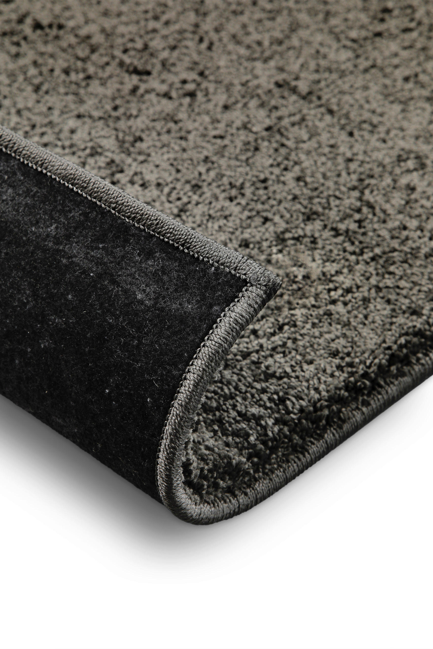 Thumbnail - Wecon Home Basic Webteppich Nova, Anthrazit, Textil, Uni, rechteckig, 200x290 cm, Oeko-Tex® Standard 100, für Fußbodenhe...