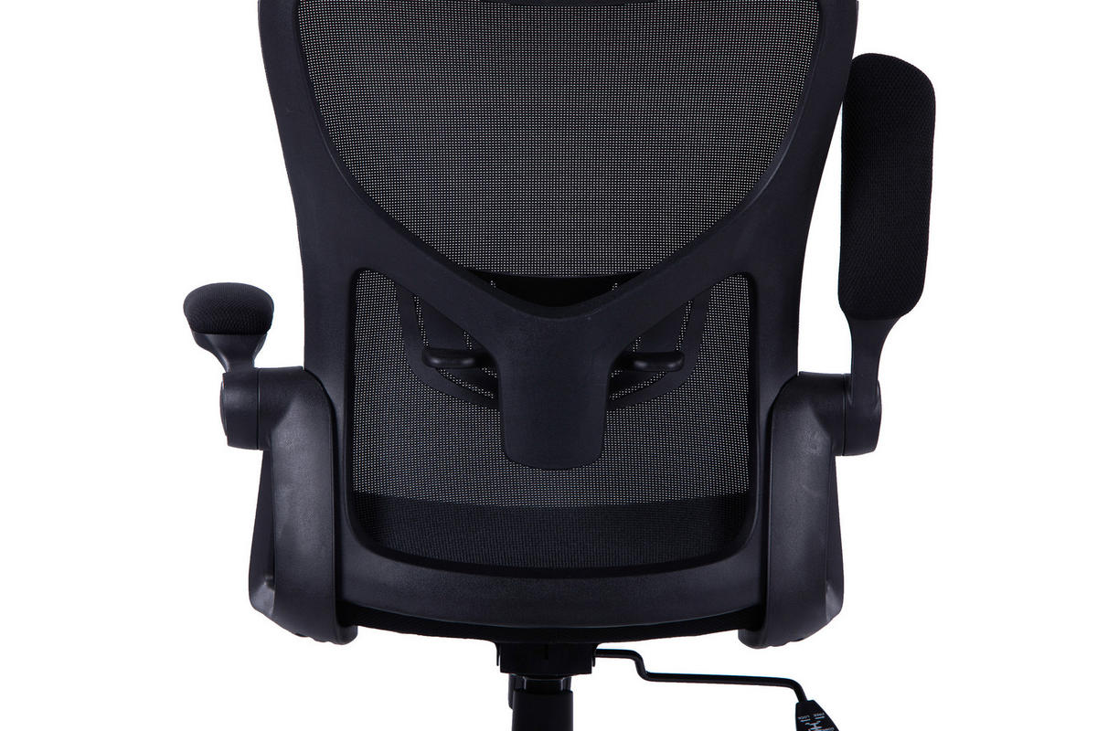DREHSTUHL Webstoff, Netzbespannung Schwarz  - Schwarz, KONVENTIONELL, Kunststoff/Textil (62/95 - 103/58,5cm) - MID.YOU
