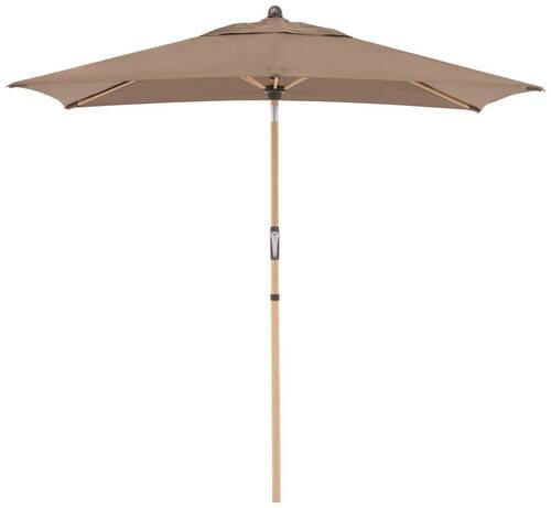 SONNENSCHIRM 140x210 cm Greige  - Greige/Eschefarben, Basics, Textil/Metall (140/210cm) - Doppler