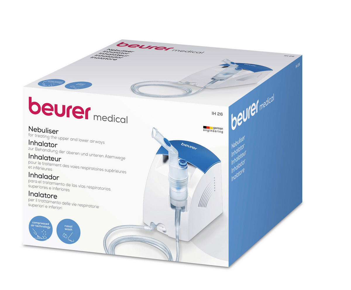 INHALATOR  - Weiss, Basics (21,7/16,2/18,6cm) - Beurer