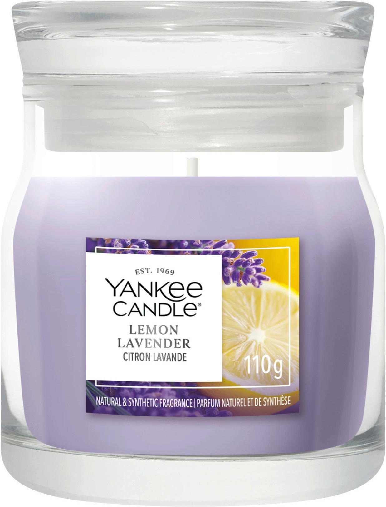 ILLATGYERTYA - lila, Basics, paraffin (6.7/8.4/6.7cm) - Yankee Candle