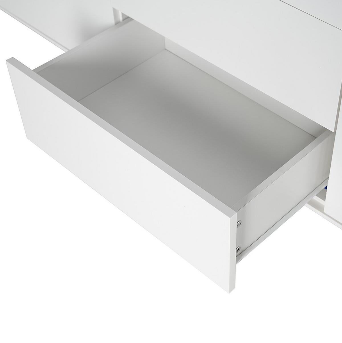 SIDEBOARD 200/80/45 cm  - Eichefarben/Weiß, Design, Holz/Holzwerkstoff (200/80/45cm) - home24
