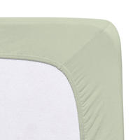 SPANNBETTTUCH Jersey 90-100/200-220 cm  - Hellgrün, Basics, Textil (90-100/200-220cm) - Florella
