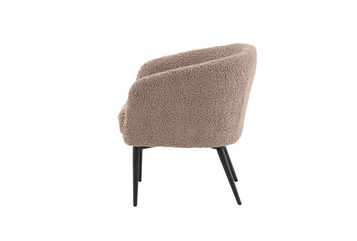 SESSEL in  - Design, Textil/Metall (83/70/64cm) - Livetastic