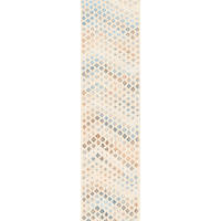 LÄUFER Ondea Zigira 80/300 cm  in Creme, Pastellblau, Cognac  - Pastellblau/Cognac, Trend, Kunststoff/Textil (80/300cm) - Lindorug
