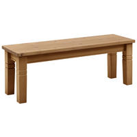 SITZBANK 130/46/40 cm Laugenfarbig Kiefer massiv  - Laugenfarbig, ROMANTIK / LANDHAUS, Holz (130/46/40cm) - Boxxx