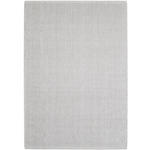 WEBTEPPICH 60/100 cm LOOM Silberfarben  - Silberfarben, Basics, Textil (60/100cm) - Novel