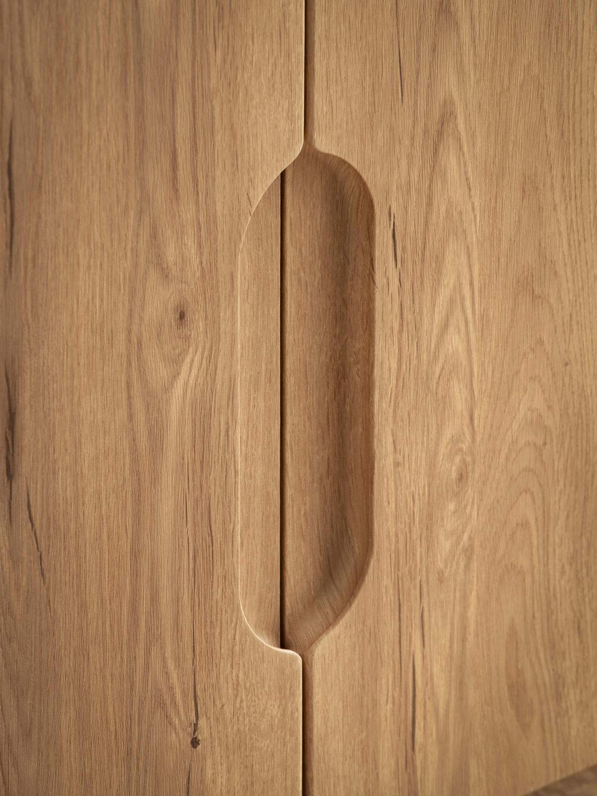 WASCHBECKENUNTERSCHRANK 61/53/35 cm  - Wildeiche, KONVENTIONELL, Holzwerkstoff (61/53/35cm) - Xora