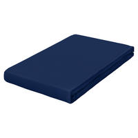 SPANNLEINTUCH 90-100/190-220 cm Jersey  - Dunkelblau, Basics, Textil (90-100/190-220cm) - Schlafgut