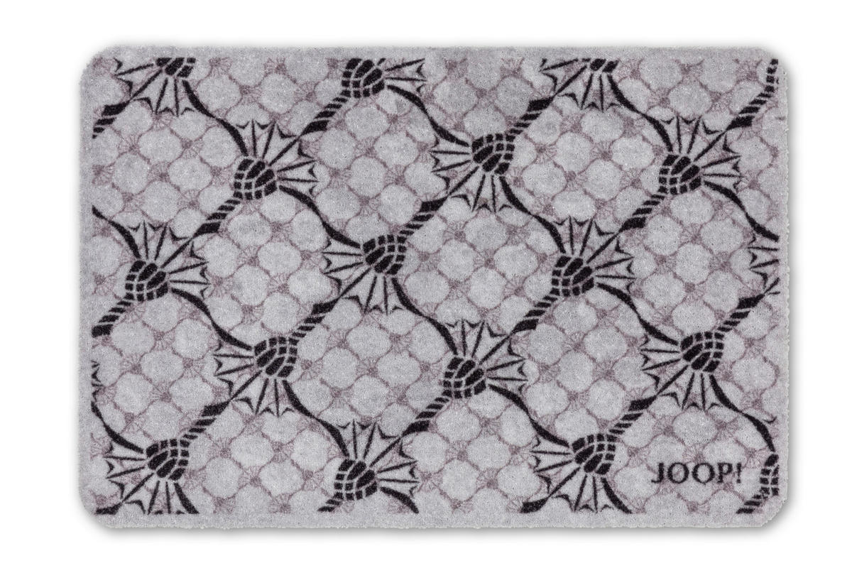 FUSSMATTE - Silberfarben, Design, Kunststoff (50/70cm) - Joop!