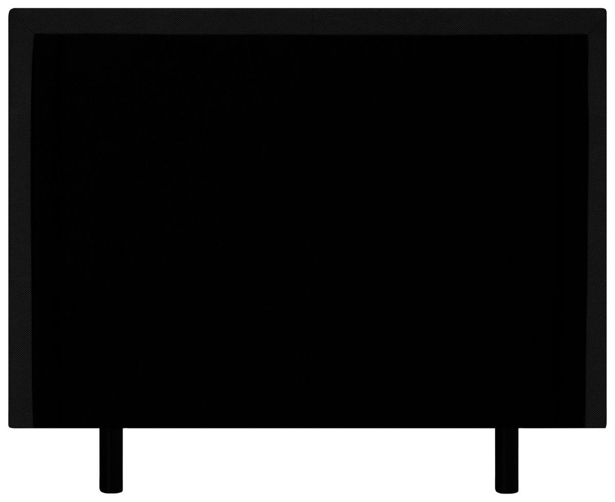 BOXBETT 120/200 cm  in Schwarz  - Schwarz, KONVENTIONELL, Textil (120/200cm) - P & B