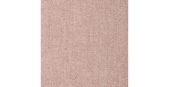 BIGSOFA Flachgewebe Rosa  - Dunkelbraun/Rosa, Trend, Holz/Textil (264/70/111cm) - Carryhome