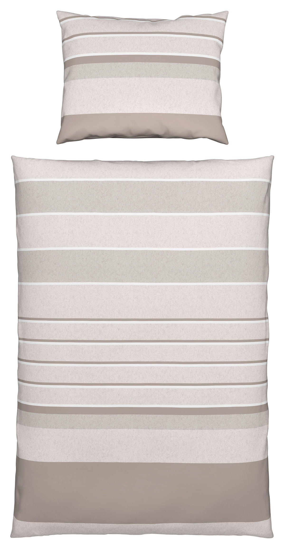 BETTWÄSCHE CREST Renforcé 140/200 cm  - Grau, KONVENTIONELL, Textil (140/200cm) - Esposa