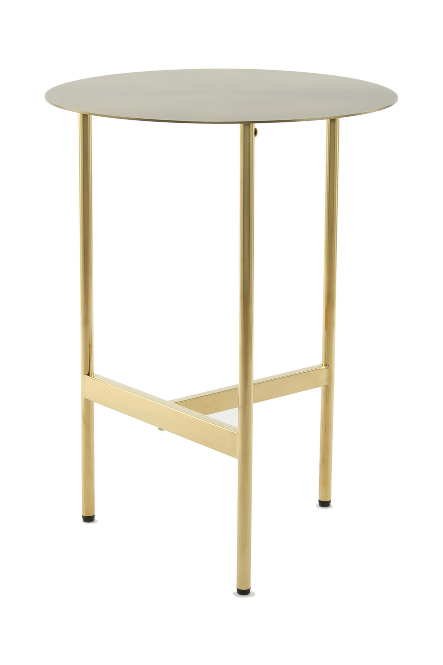 MID.YOU PRÍRUČNÝ STOLÍK, zlatá