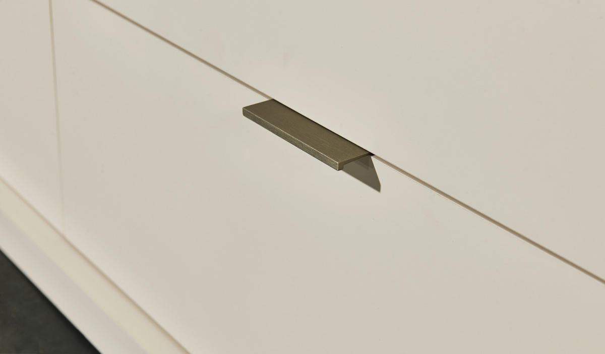 SIDEBOARD  in 193/83/40 cm  - Kaschmir/Silberfarben, Design, Holzwerkstoff/Kunststoff (193/83/40cm) - MID.YOU