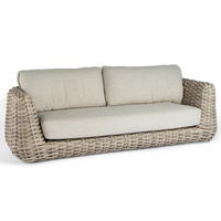 LOUNGESOFA  - Creme, Basics, Kunststoff/Textil (234/85/100cm) - Tierra Outdoor