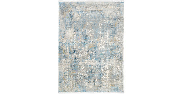 WEBTEPPICH 67/130 cm Avignon Blau, Grau  - Blau/Grau, Design, Textil (67/130cm) - Dieter Knoll