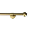 VORHANGSTANGE  145 cm  - Goldfarben, KONVENTIONELL, Metall (145cm)