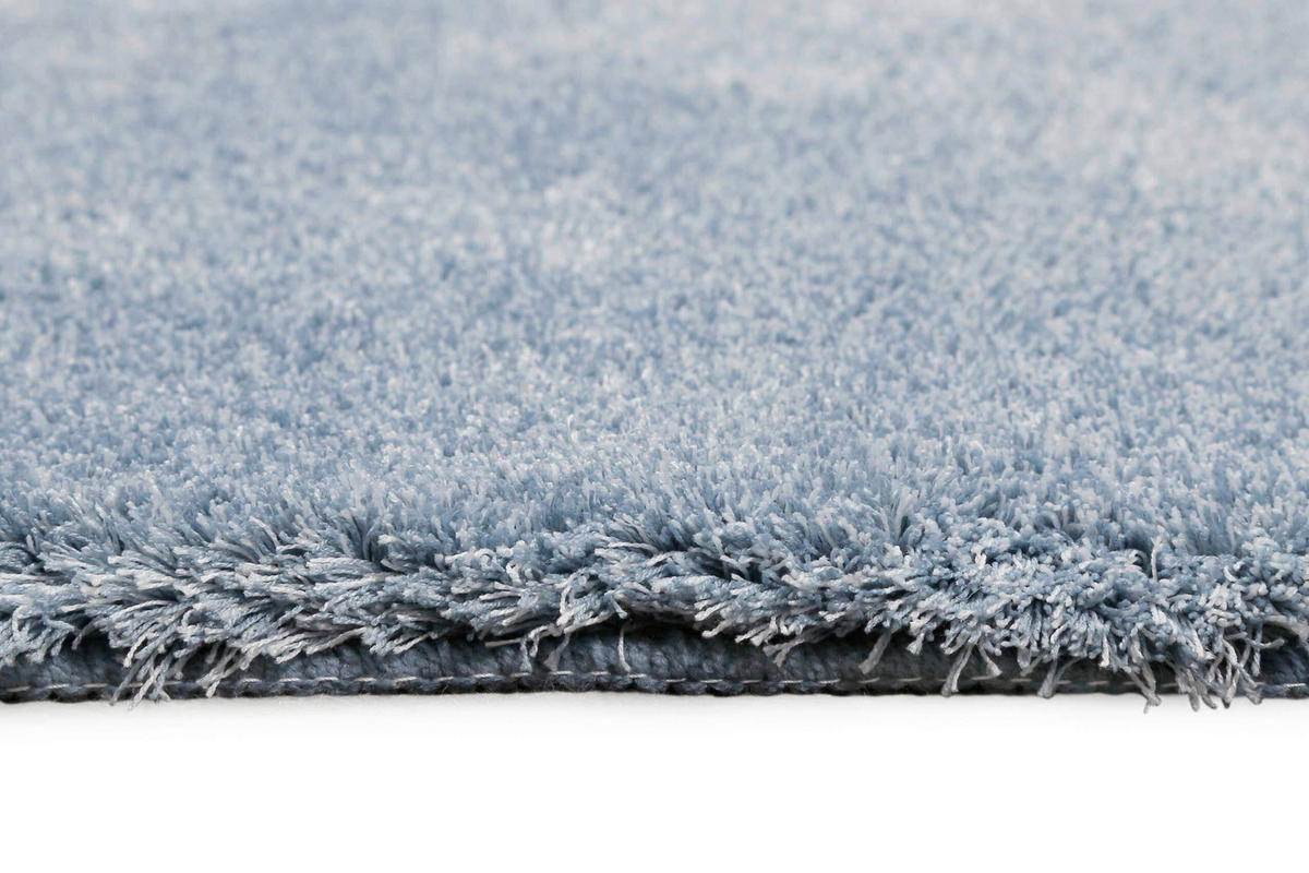 BADTEPPICH Graublau 60/100 cm  - Graublau, Basics, Kunststoff/Textil (60/100cm) - WECON HOME