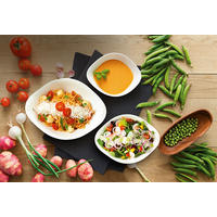 TELLERSET Vapiano 6-teilig  - Weiß, MODERN, Keramik - Villeroy & Boch