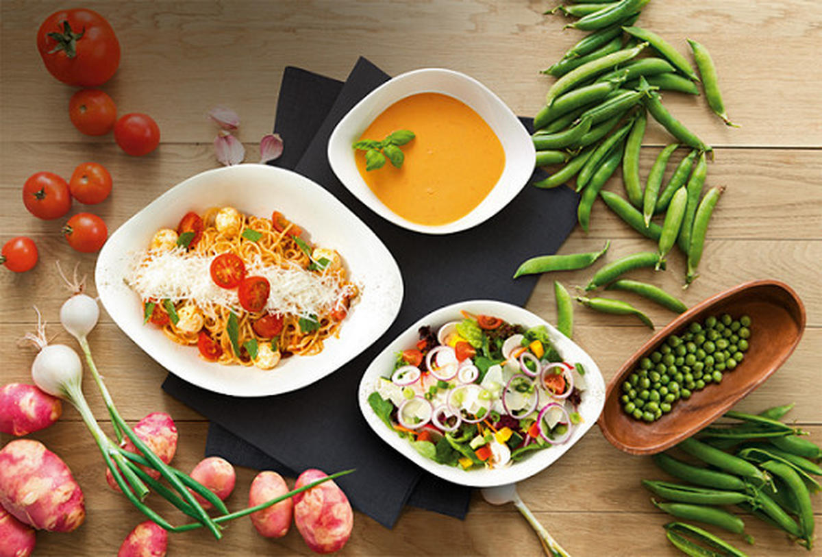 TELLERSET Vapiano 6-teilig  - Weiß, MODERN, Keramik - Villeroy & Boch