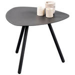 BEISTELLTISCH in Metall 50/50/40 cm  - Anthrazit, Design, Metall (50/50/40cm) - Xora