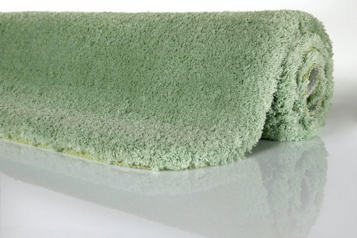 BADTEPPICH Grün 90 cm  - Grün, Basics, Kunststoff/Textil (90cm) - WECON HOME