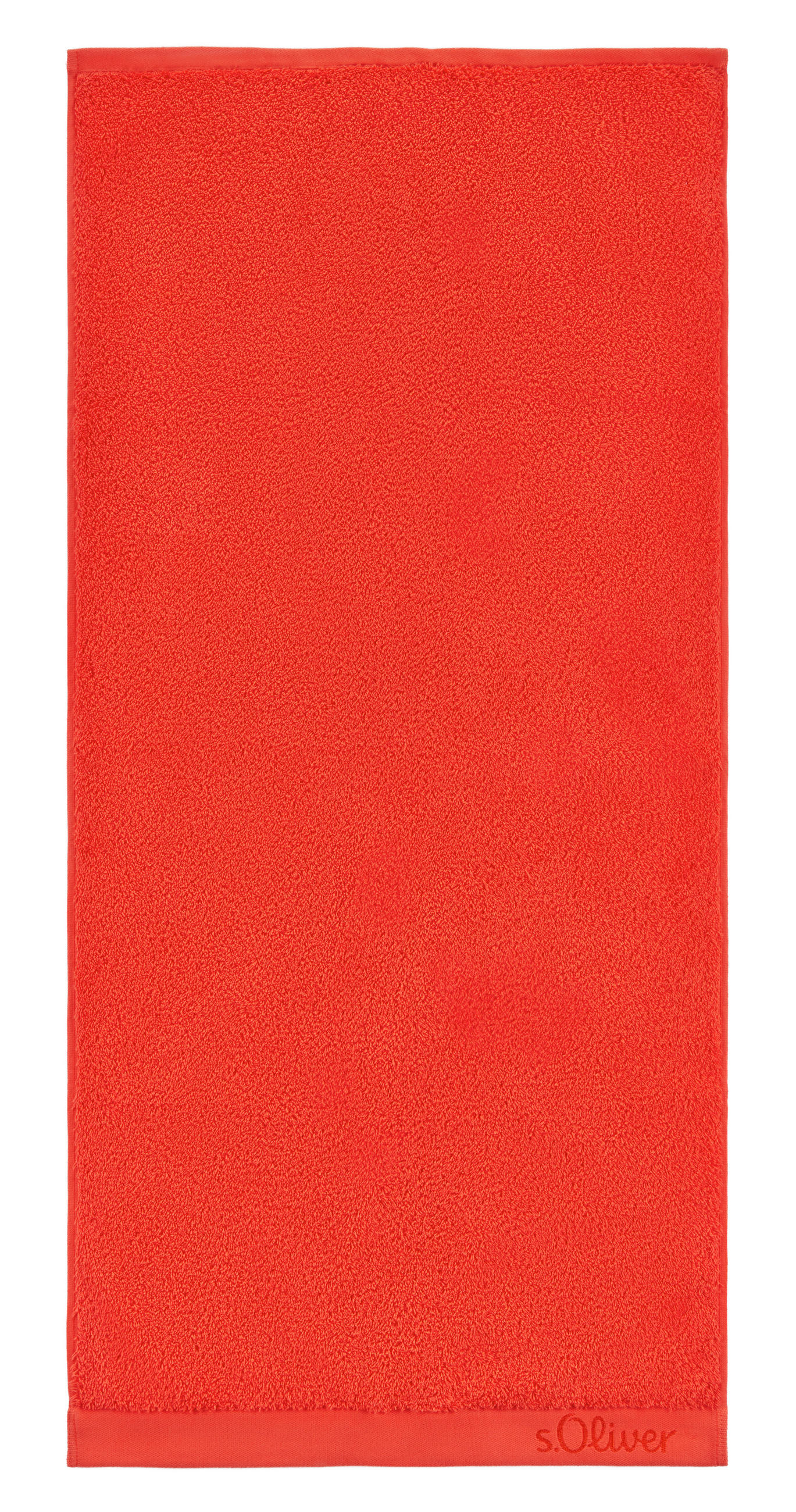 HANDTUCH s.Oliver Rot  - Rot, Trend, Textil (50/100cm) - S. Oliver