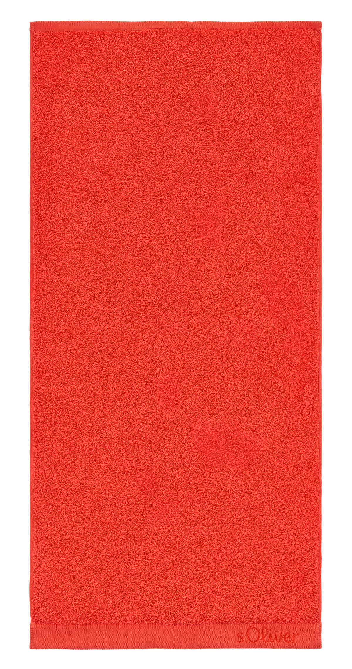 HANDTUCH s.Oliver Rot  - Rot, Trend, Textil (50/100cm) - S. Oliver