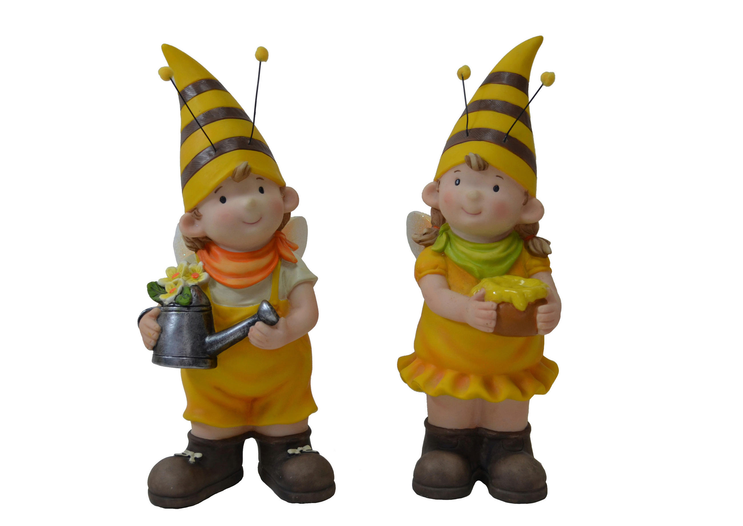 STATUETĂ COPIL - galben, Lifestyle, plastic (11,5/31,5/14,5cm)