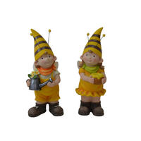 STATUETĂ COPIL - galben, Lifestyle, plastic (11,5/31,5/14,5cm)