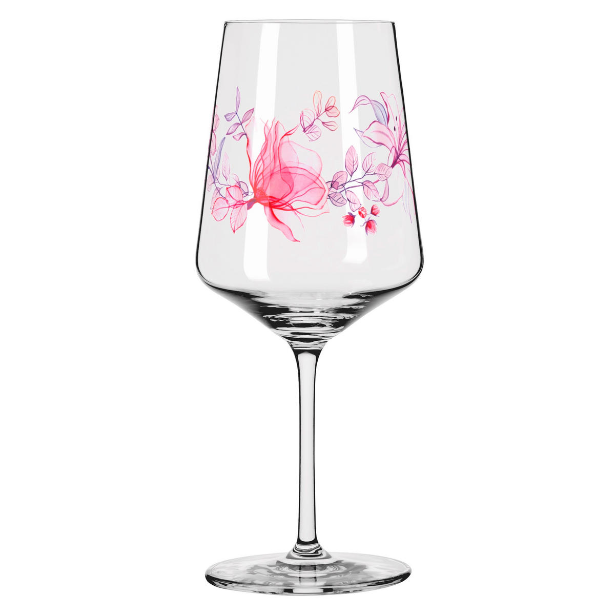 GLÄSERSET Sommersonett 2-teilig  - Pink/Transparent, Trend, Glas (9,3/22,5cm) - Ritzenhoff