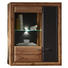 HÄNGEVITRINE in Grau, Eichefarben - Chromfarben/Eichefarben, KONVENTIONELL, Glas/Holzwerkstoff (90/114/37cm) - Cantus HÄNGEVITRINE in Grau, Eichefarben - Chromfarben/Eichefarben, KONVENTIONELL, Glas/Holzwerkstoff (90/114/37cm) - Cantus