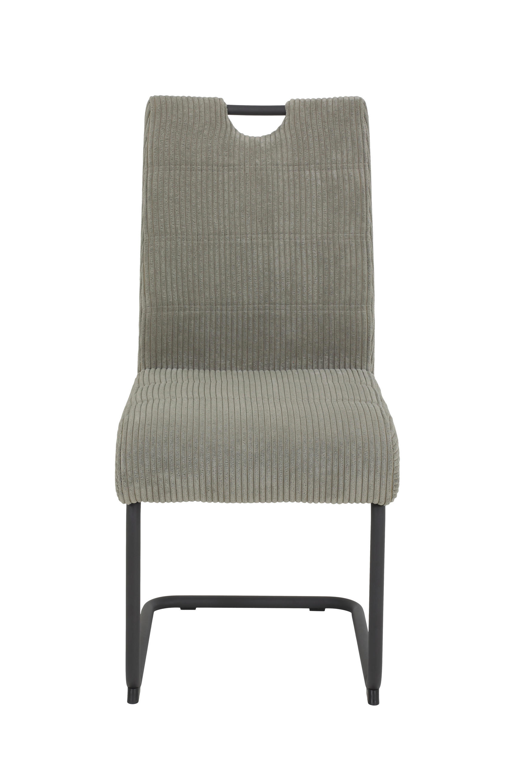 SCHWINGSTUHL-SET 2 Stück  in Stahl Cord  - Anthrazit/Grau, MODERN, Textil/Metall (47/99/63cm) - MID.YOU
