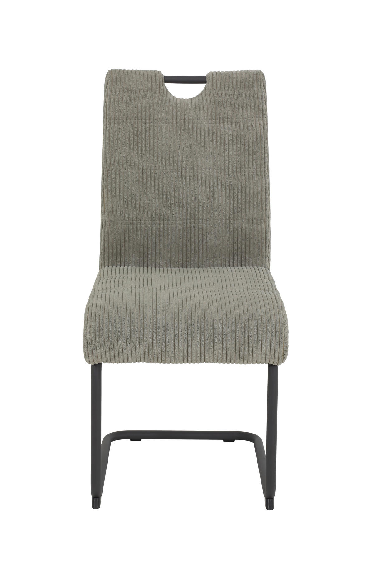SCHWINGSTUHL-SET 2 Stück  in Stahl Cord  - Anthrazit/Grau, MODERN, Textil/Metall (47/99/63cm) - MID.YOU