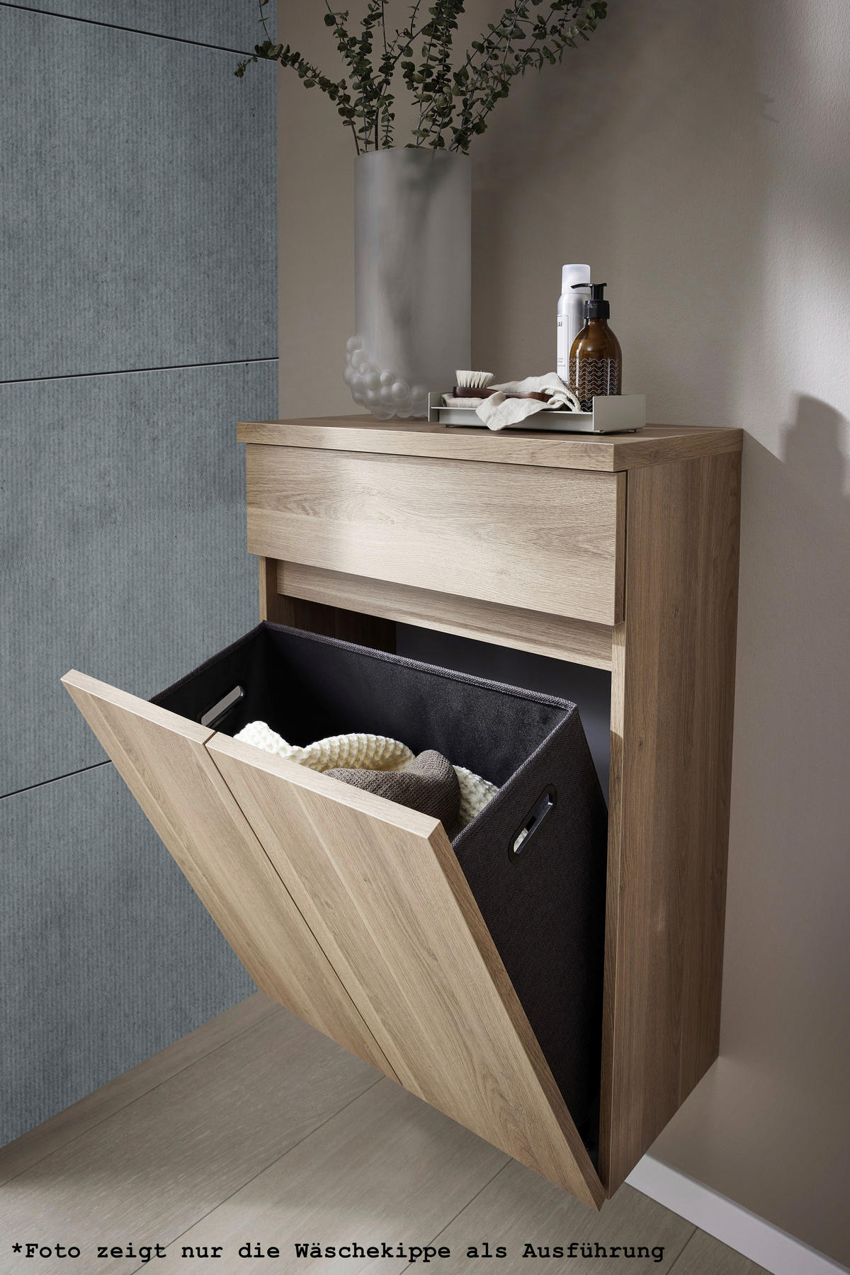 VISOKA OMARA 40/163/30 cm  - barve hrasta, Design, steklo/leseni material (40/163/30cm) - Novel