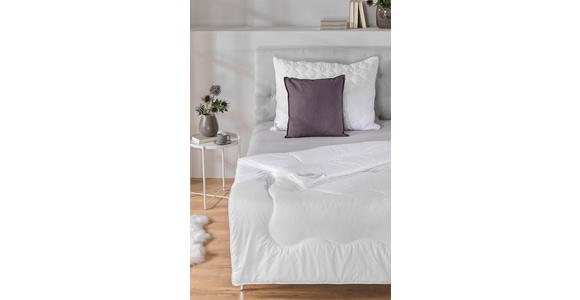 GANZJAHRESDECKE 140/200 cm  - Weiß, Basics, Textil (140/200cm) - Sleeptex