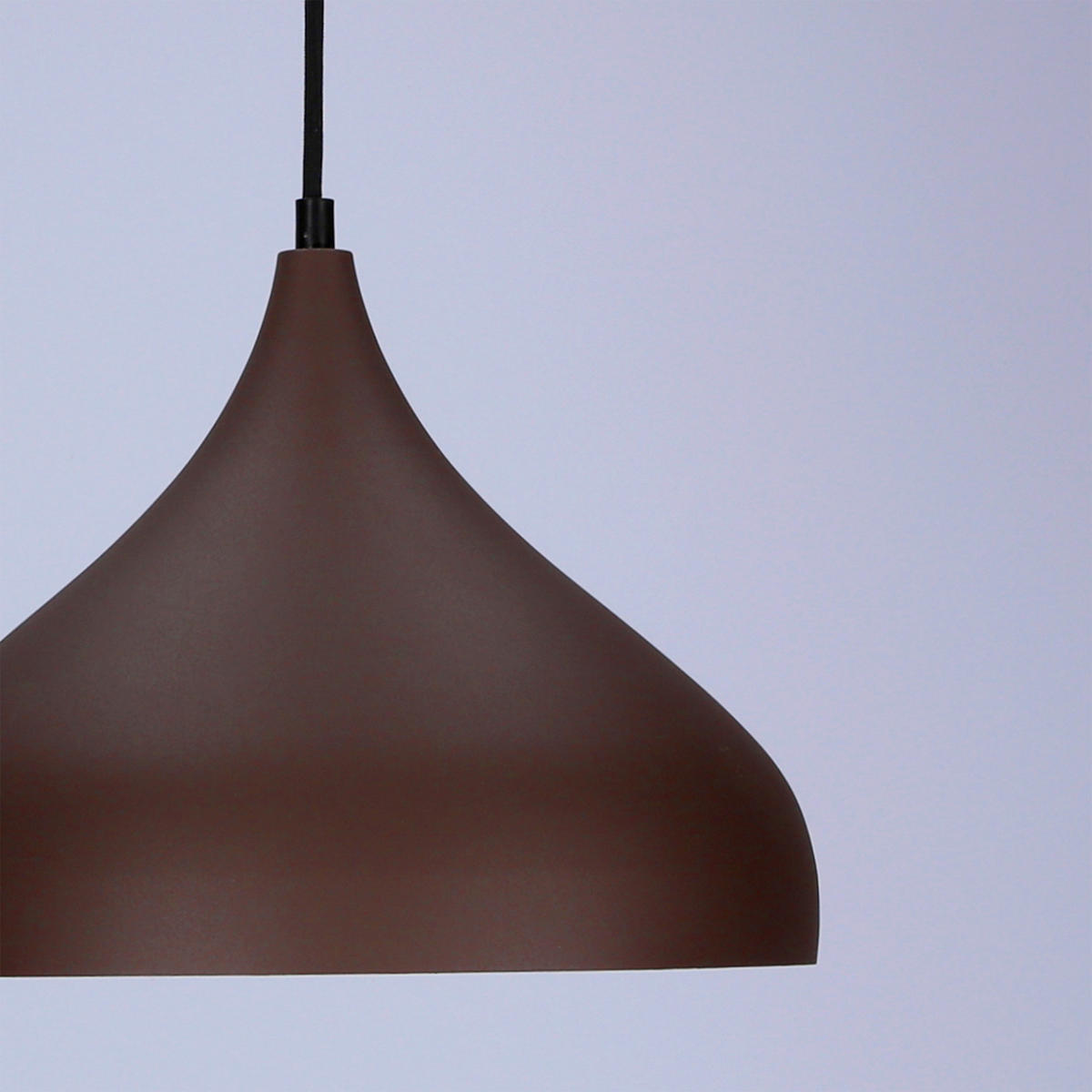 PENDELLAMPA Viborg 32/32/90 cm  - brun, Design, metall (32/32/90cm)