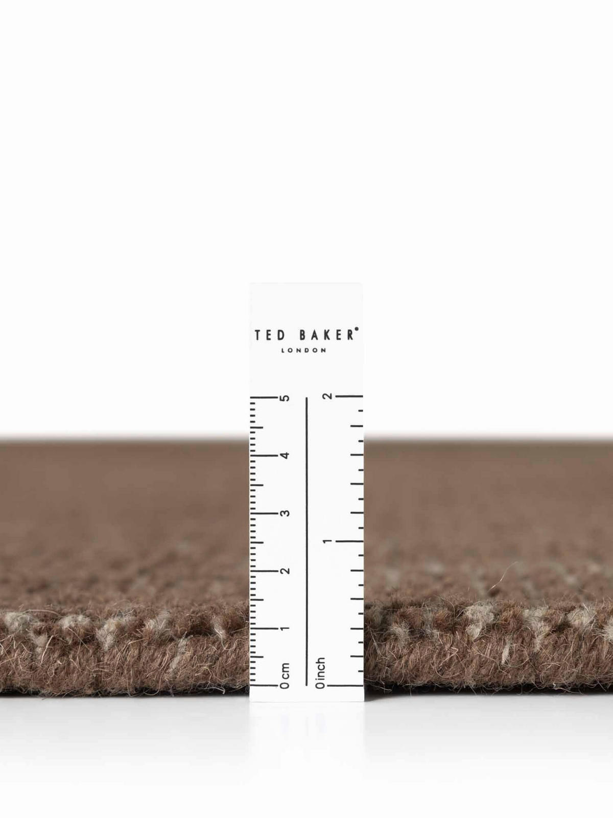 WOLLTEPPICH 120/170 cm Greenwich Braun rechteckig  - Braun, Basics, Textil (120/170cm) - Ted Baker