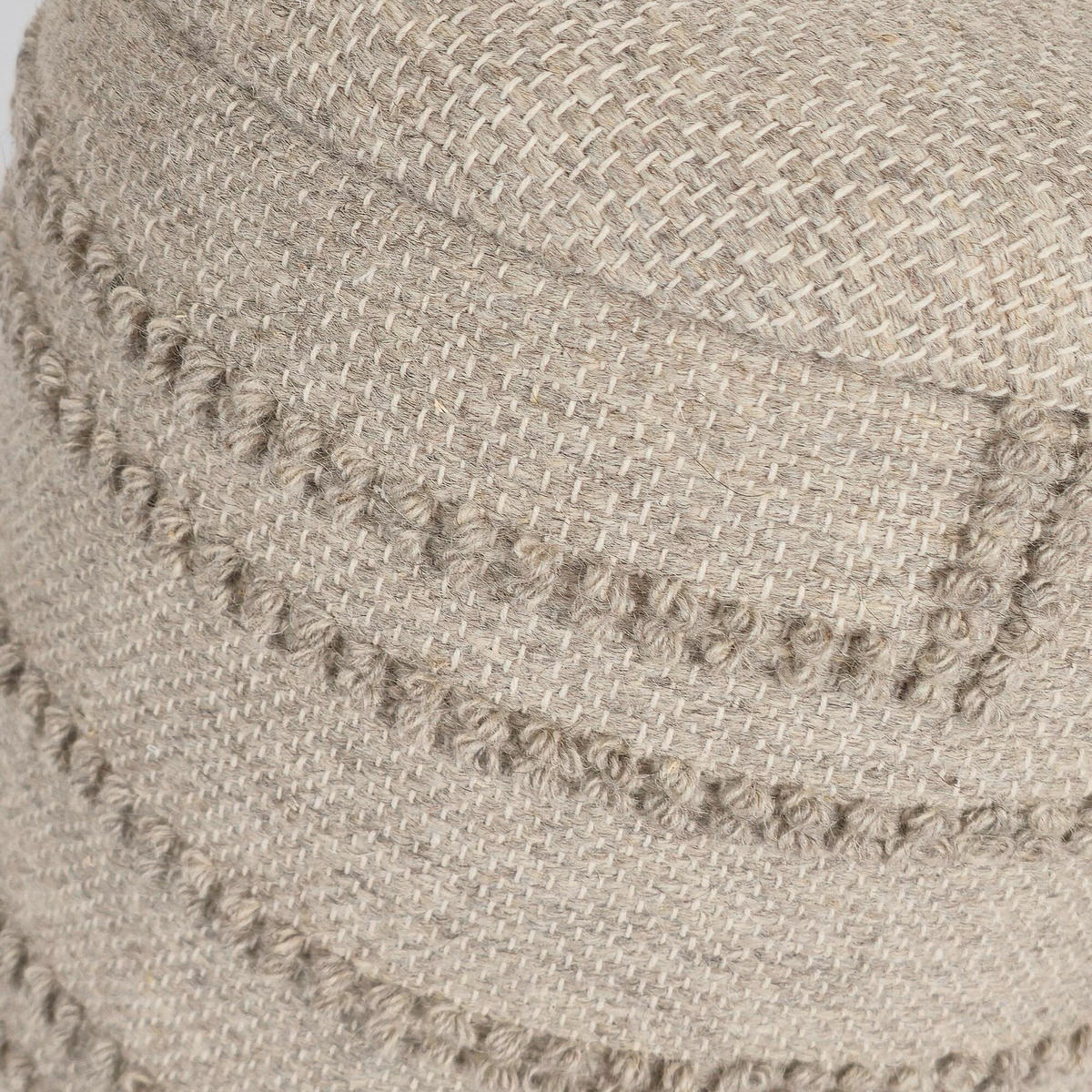 HOCKER Braun  - Braun, Design, Textil (40/45/40cm) - MID.YOU