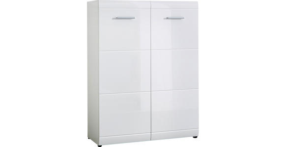 GARDEROBE 2-teilig in 90/200/39 cm - Weiß, Design, Holzwerkstoff (90/200/39cm) - Carryhome