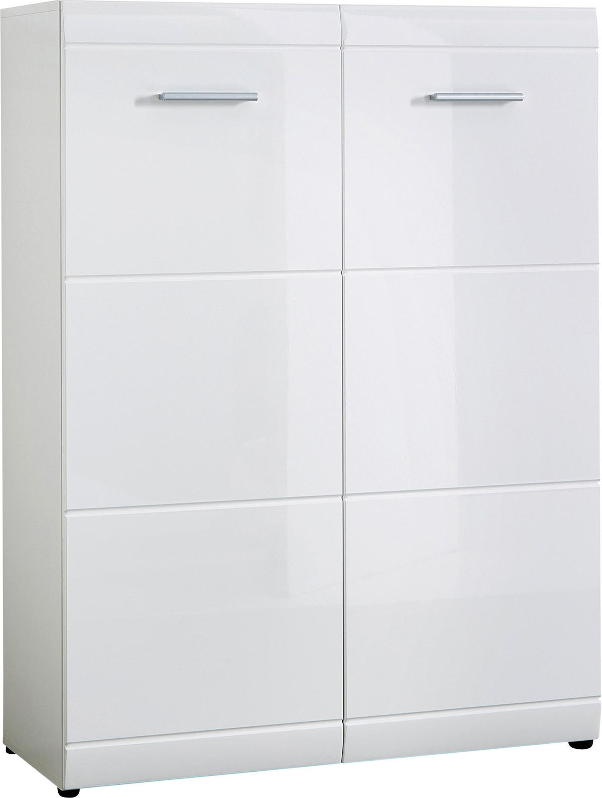 GARDEROBE 2-teilig  in 90/200/39 cm  - Weiss, Design, Holzwerkstoff (90/200/39cm) - Carryhome