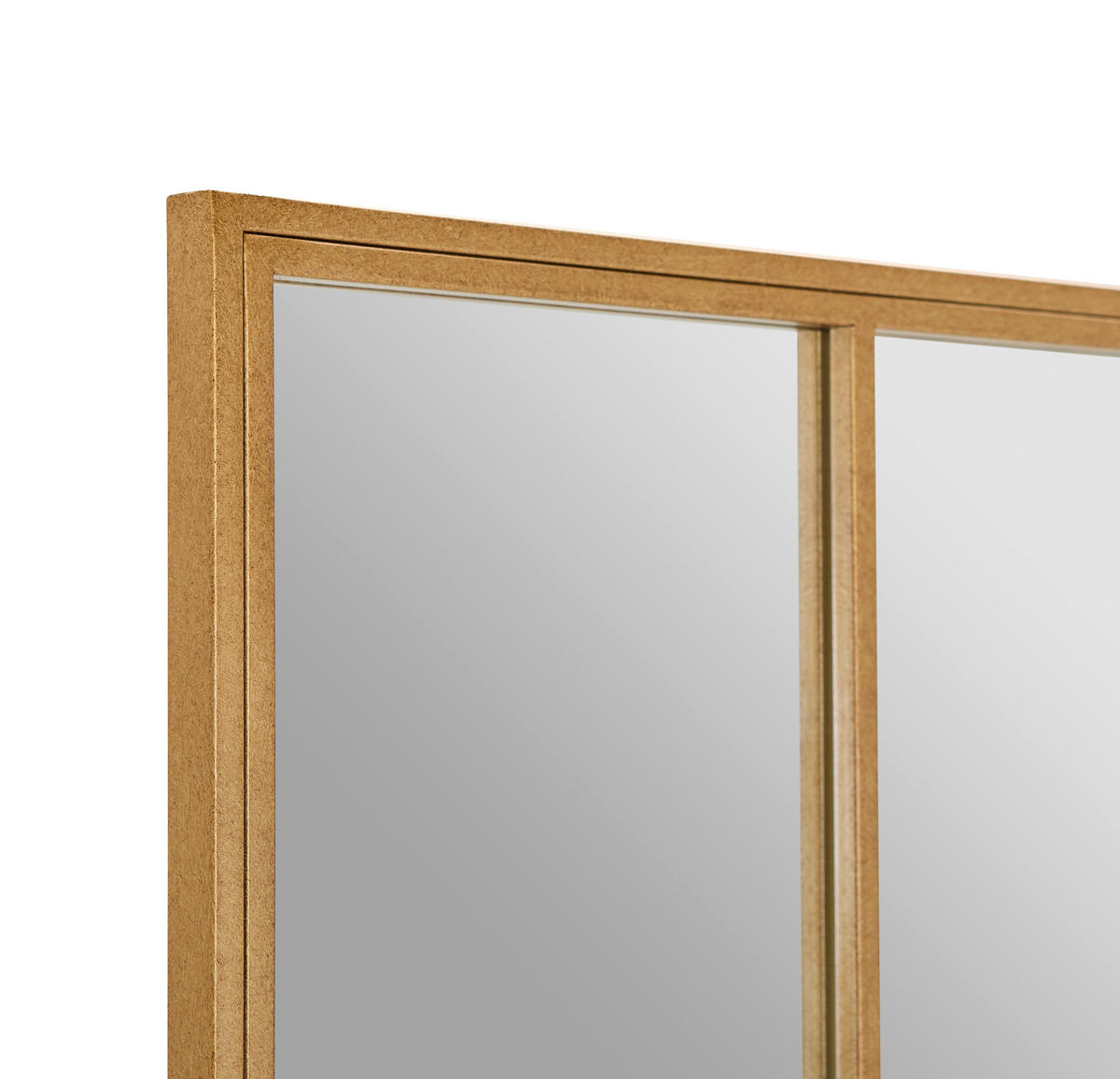 WANDSPIEGEL 70/170/2 cm    in rechteckig  - Goldfarben, Design, Glas/Holzwerkstoff (70/170/2cm) - Novel