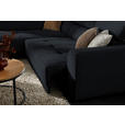ECKSOFA  in Chenille Anthrazit  205/284 cm  - Anthrazit/Schwarz, Design, Kunststoff/Textil (205/284cm) - Xora