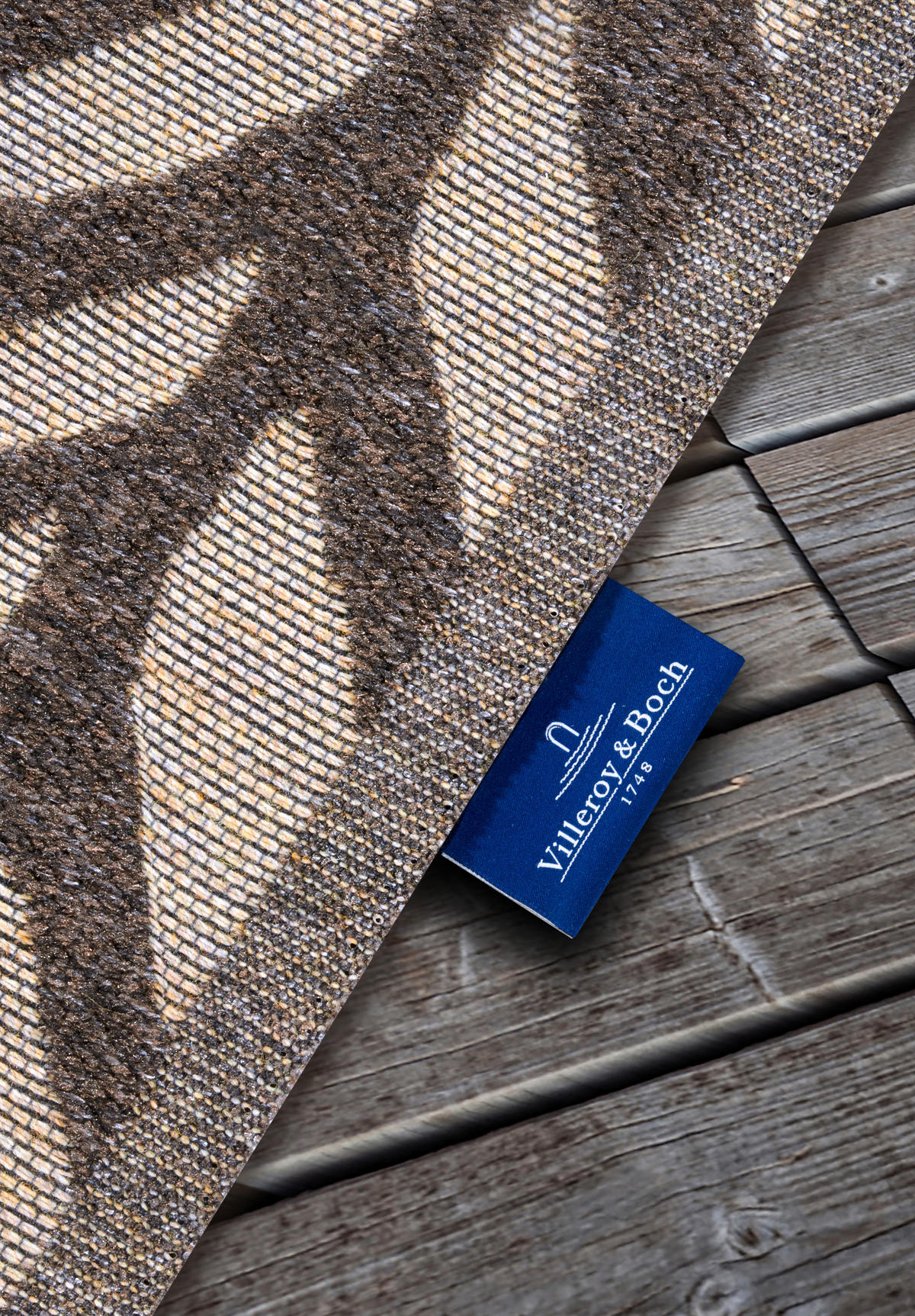 OUTDOORTEPPICH 200/290 cm Kollektion 1883 Beige, Cappuccino  - Beige/Cappuccino, Design, Kunststoff/Textil (200/290cm) - Villeroy & Boch