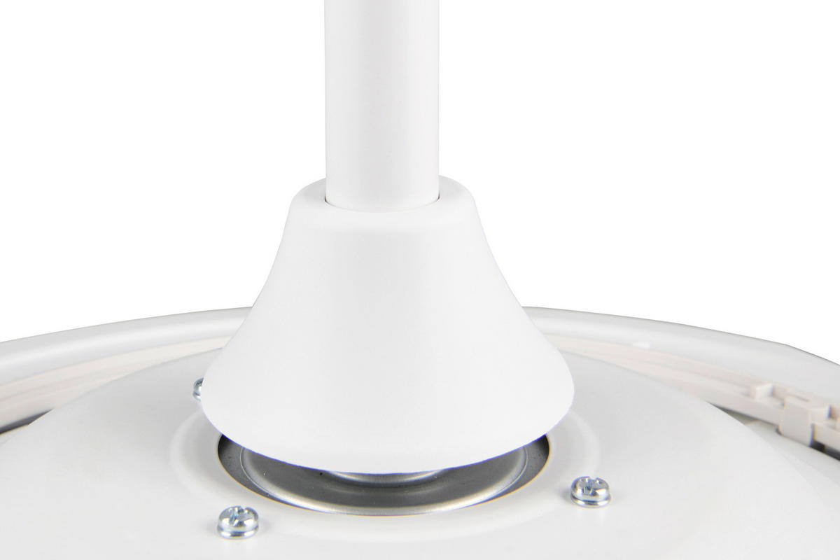 DECKENVENTILATOR - Klar/Braun, Design, Kunststoff/Metall (106/42cm)